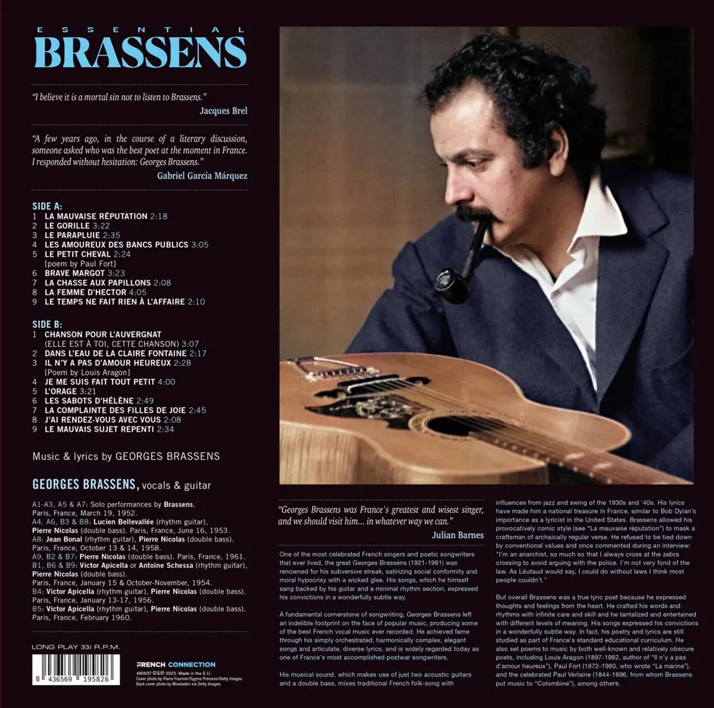 Georges Brassens – ESSENTIAL BRASSENS (Vinyl)
