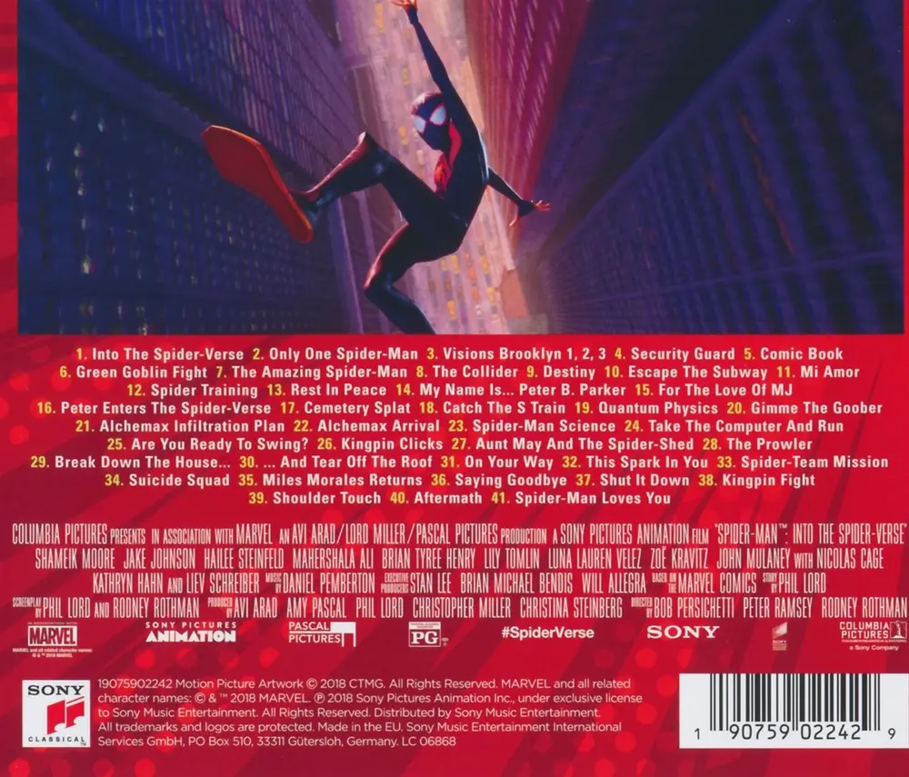 Spider-Man: Into The Spider-Verse (Original Score)