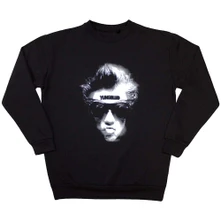 Yungblud, Crewneck Goggles Graphic, Unisex, Čierna