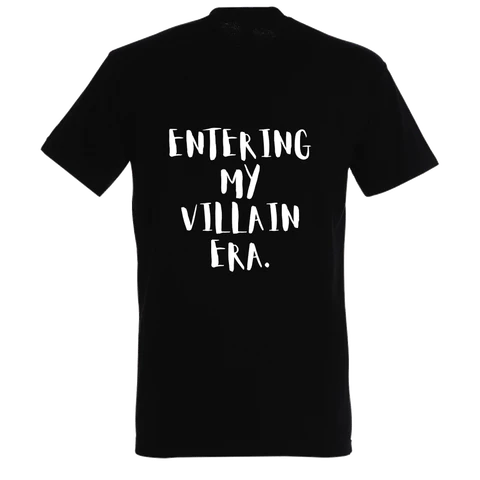 ENTERING MY VILLAIN ERA