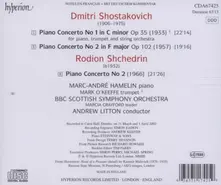 SHOSTAKOVICH & SHCHEDRIN: PIANO CONCERTOS thumbnail