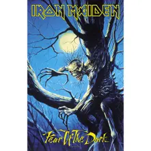 Plagát Fear of the Dark ( TEXTILNÝ PLAGÁT )