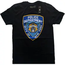 New York City – Police Dept. Badge (Nero) (Maglietta)