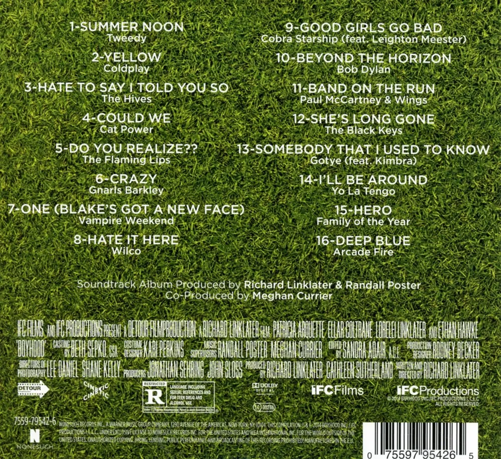 Boyhood (Music From The Motion Picture)