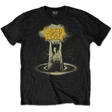 Greta Van Fleet, Tričko Cinematic Lights, Unisex, Čierna