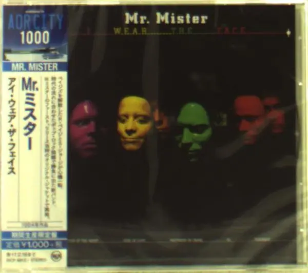 Mr. Mister – I WEAR THE FACE (CD)