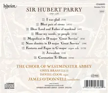 PARRY: JERUSALEM; I WAS GLAD; BLEST PAIR OF SIRENS thumbnail