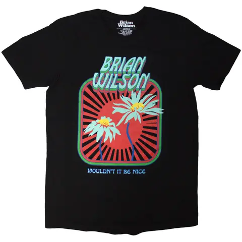 Brian Wilson – Tričko Wouldn't It Be Nice (Čierna), Unisex, Čierna