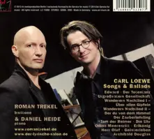 Roman Trekel and Daniel Heide – LIEDER & BALLADEN (CD)