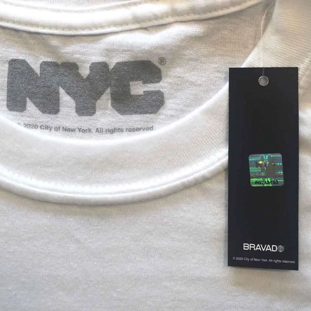 New York City – Logo (Alb) (Tricou)