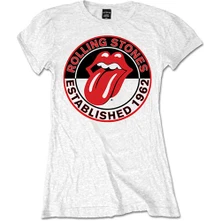 The Rolling Stones, Tričko Est. 1962, Žena, Biela