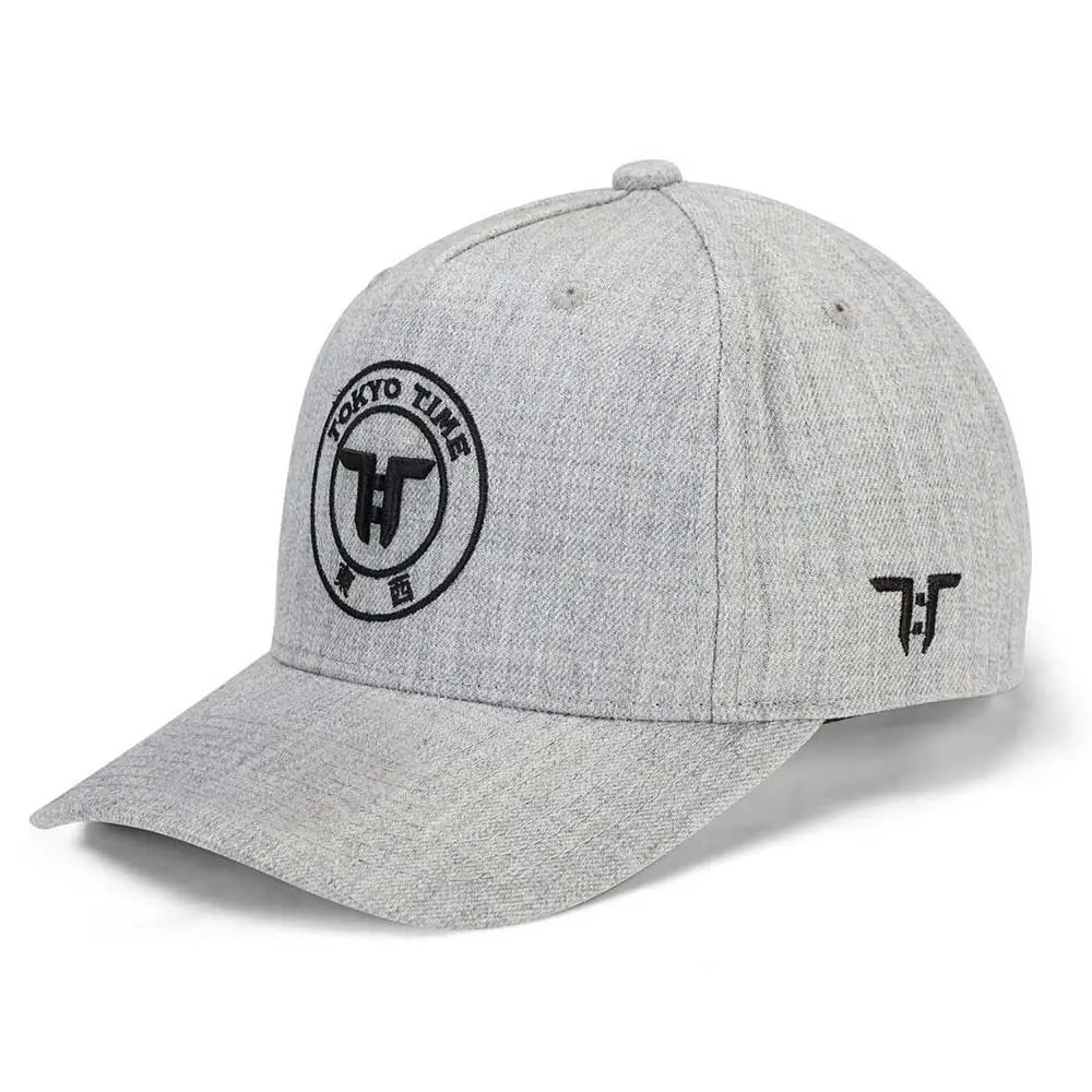 Tokyo Time – TT Core Black Logo (Šedá) (Šiltovka)