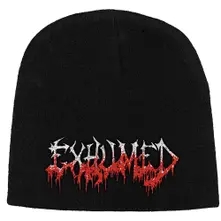 Exhumed, Čapica Logo, Unisex, Čierna