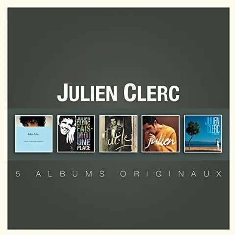 Julien Clerc – CD CLERC, JULIEN - ORIGINAL ALBUM SERIES