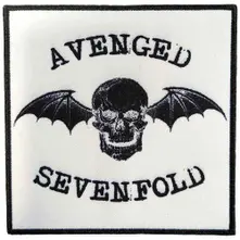 Avenged Sevenfold A7X, Nažehlovačka Classic Deathbat Negative