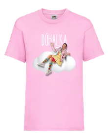 Dúhalka, Tričko Dúhalkin svet, Dieťa, Baby Pink