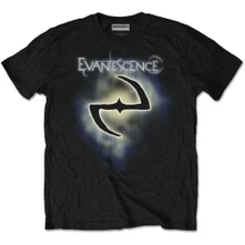 Evanescence, Tričko Classic Logo, Unisex, Čierna