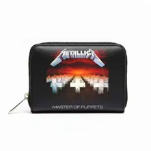 Peňaženka Zip Top Purse: Master Of Puppets (Black)