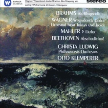 CD BRAHMS: ALT-RHAPSODIE/ WAGNER: WESENDONCK-LIEDER / MAHLER: 5 LIEDER