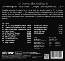 Ian Dury & The Blockheads – LIVE AT ROCKPALAST 1978 (2025) (CD)