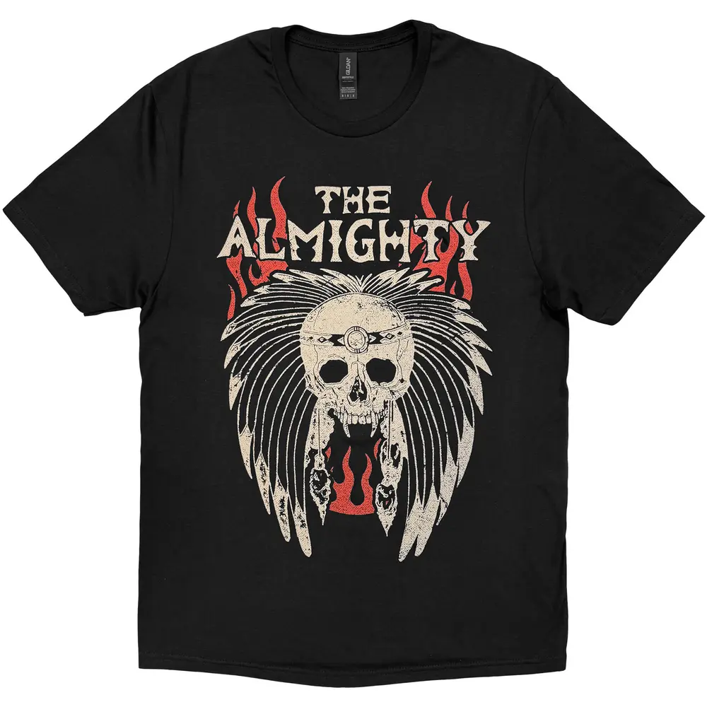 The Almighty – Flames (Čierna) (Tričko)