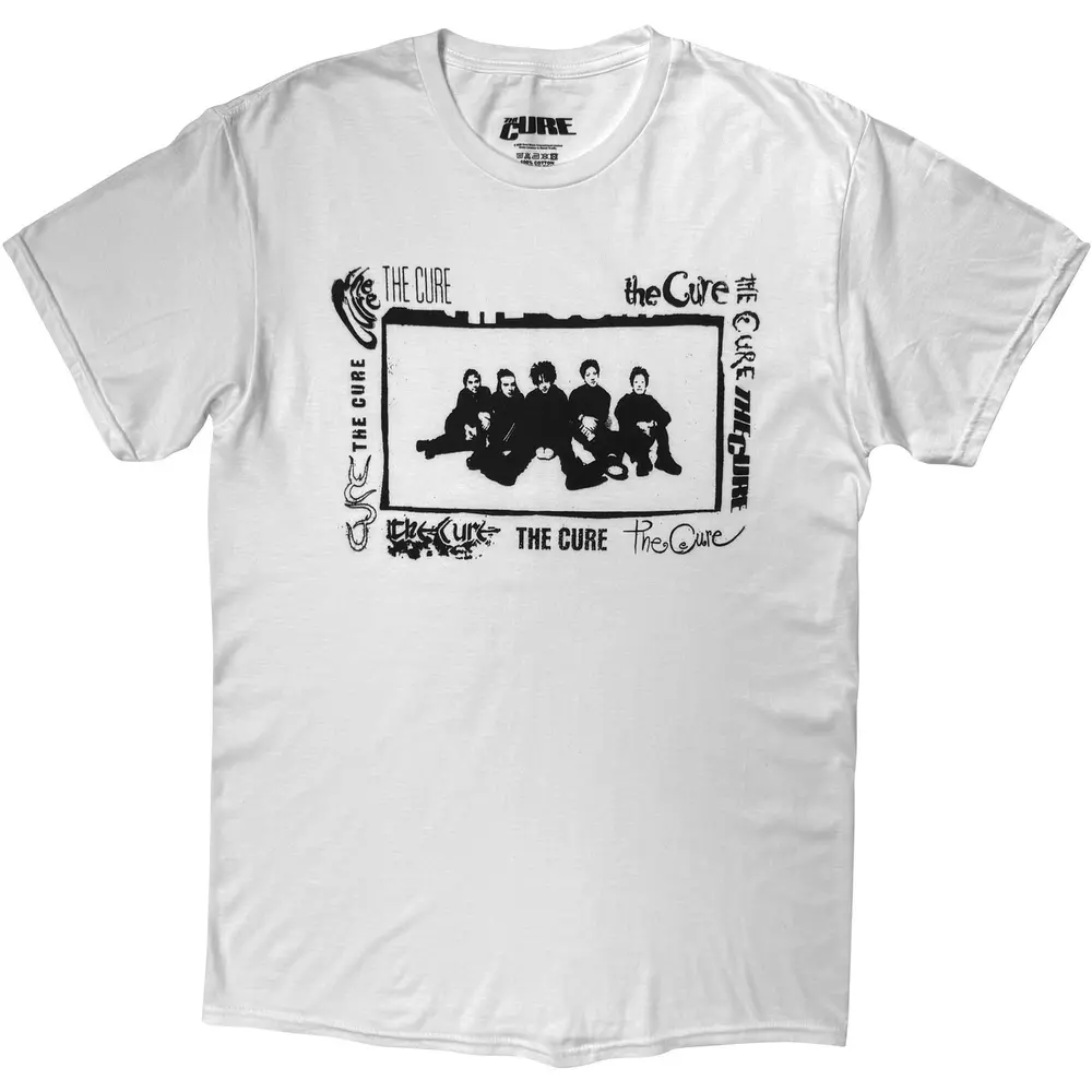 The Cure – Mono Group Photo (Biela) (Tričko)