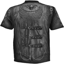 Unisex T-Shirt: Goth Wrap (Black) (All Over Print) thumbnail