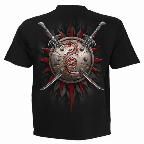 Spiral – Tričko Oriental Dragon (Čierna), Unisex, Čierna