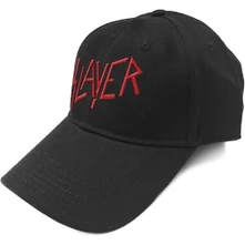 Slayer, Šiltovka Logo, Unisex, Čierna