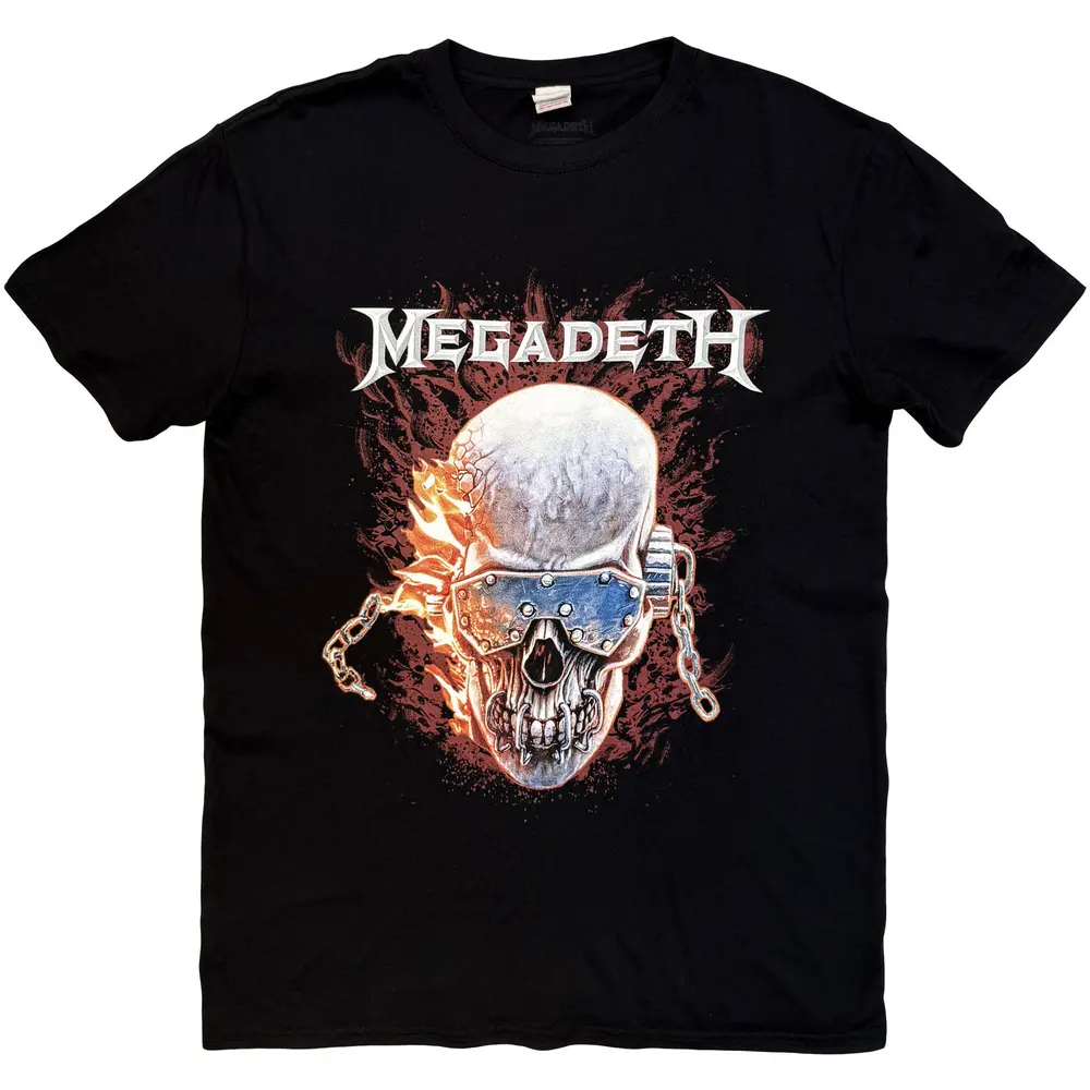 Unisex T-Shirt: Vic & Flames (Black)