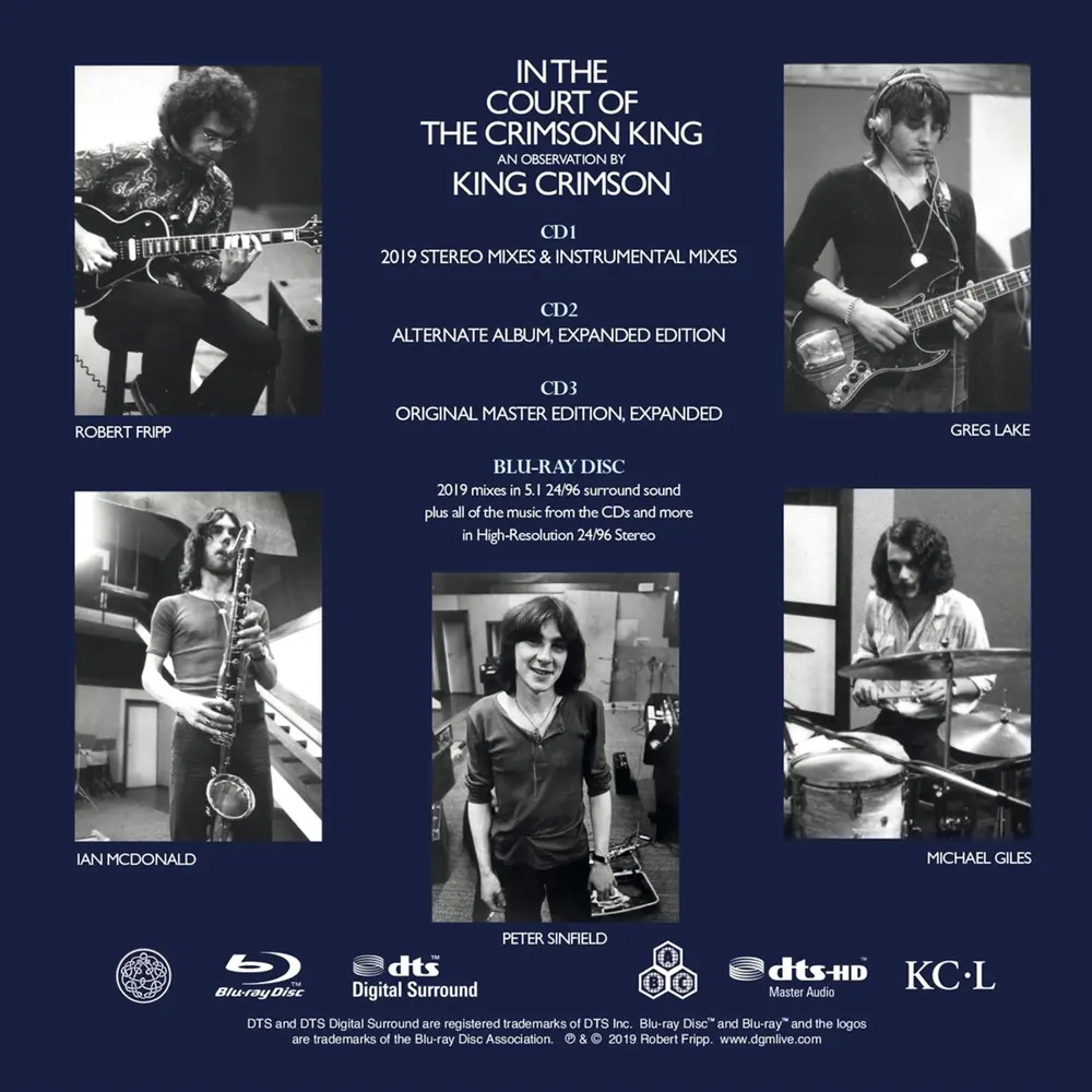 KING CRIMSON - IN THE COURT OF THE CRIMSON KING (2019) (CD)