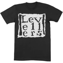Levellers, Tričko Classic Logo, Unisex, Čierna