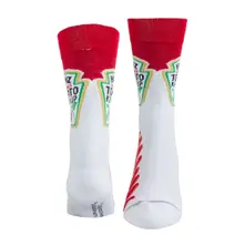 Unisex Crew Socks: Tomato Ketchup (Red) (UK Size 6.5 - 11) thumbnail