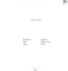 Talk Talk – SPIRIT OF EDEN (2012) (Vinyl)