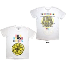 The Stone Roses, Tričko Tour 2013, Unisex, Biela