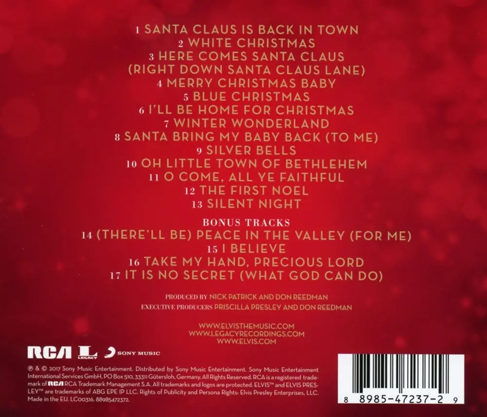 CHRISTMAS WITH ELVIS AND THE ROYAL PHILHARMONIC ORCHESTRA