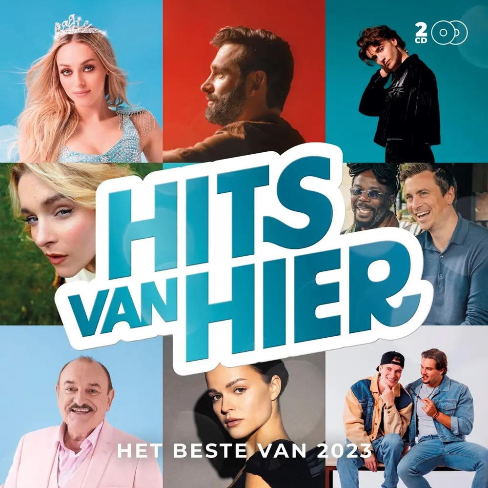 HITS VAN HIER - BESTE VAN 2023 (2CD