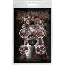 Cradle of Filth – Screaming Of The Valkyries (Button Badge Pack) (Odznak)