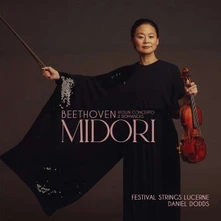 CD Beethoven Violin Concerto 2 Romances Midori (Festival Strings Lucerne Daniel Dodds)