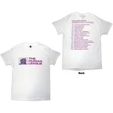 The Human League, Tričko Generations Tour '24 Photo, Unisex, Biela