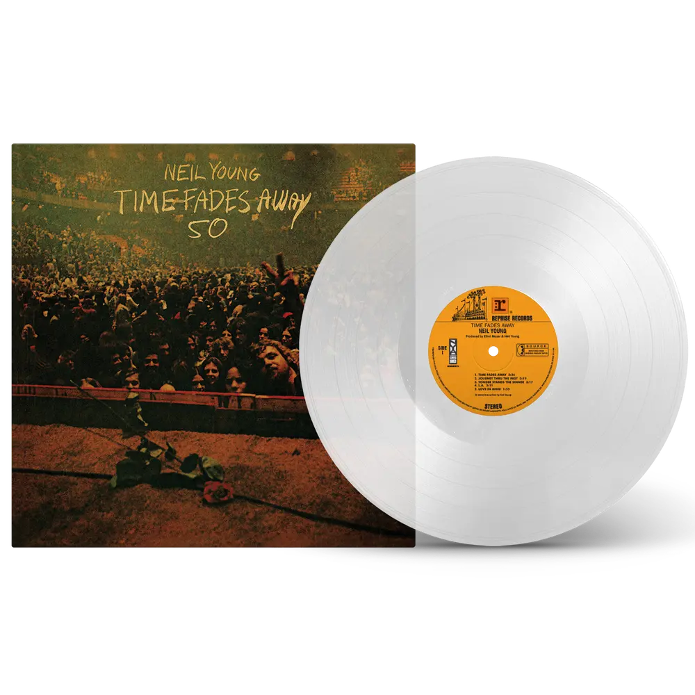 TIME FADES AWAY 50TH ANNIVERSARY (CLEAR VINYL)