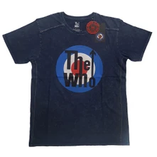 The Who, Tričko Target Logo, Unisex, Modrá