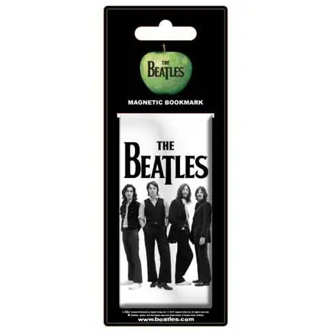 Magnetic Bookmark: White Iconic Image