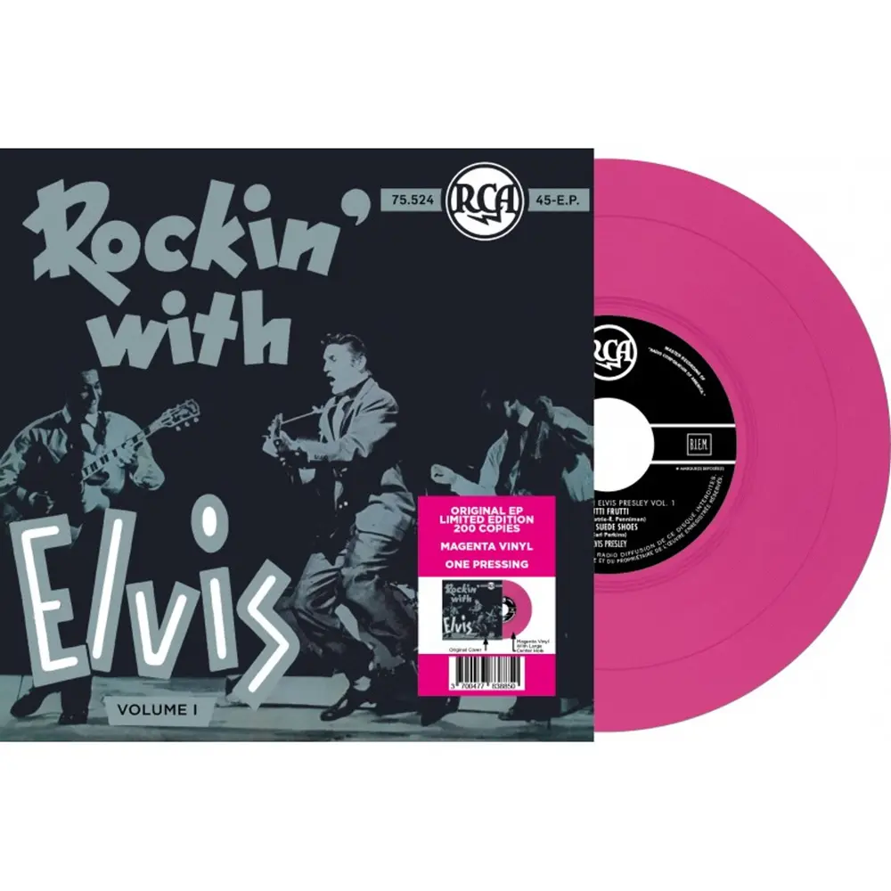 7-EP ETRANGER N19 - ROCKIN' WITH ELVIS (VOLUME I) (BELGIUM)