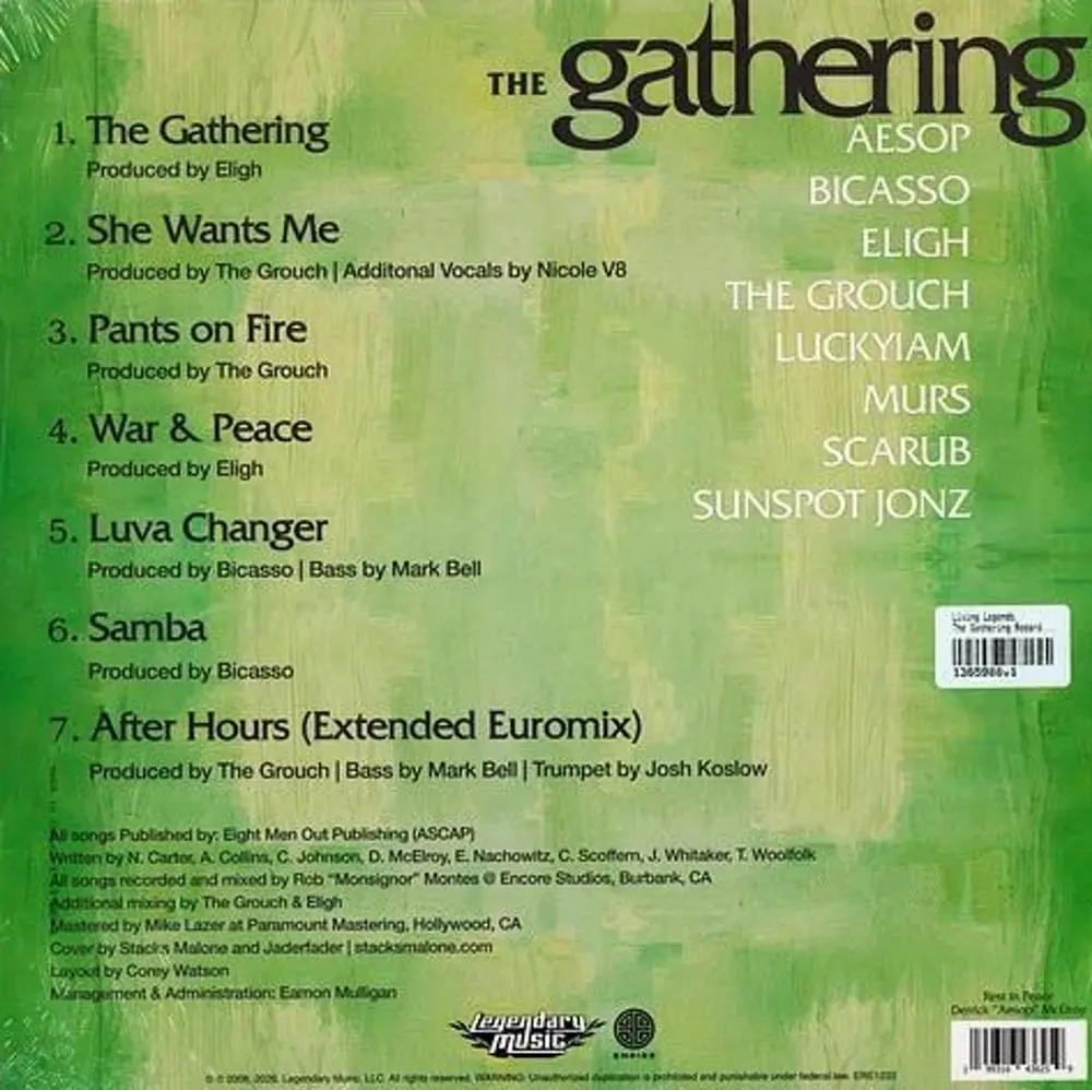 Living Legends – GATHERING (Vinyl)
