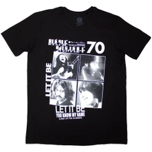 The Beatles, Tričko 1970, Unisex, Čierna
