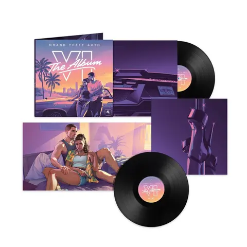 Grand Theft Auto VI: The Album (2LP, čierny vinyl)