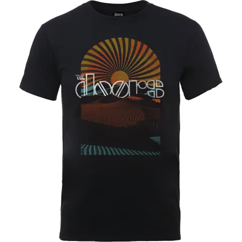 The Doors – Tričko Daybreak (Čierna), Unisex, Čierna