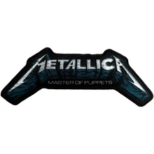 Nažehlovačka Master Of Puppets Blue Poster Logo