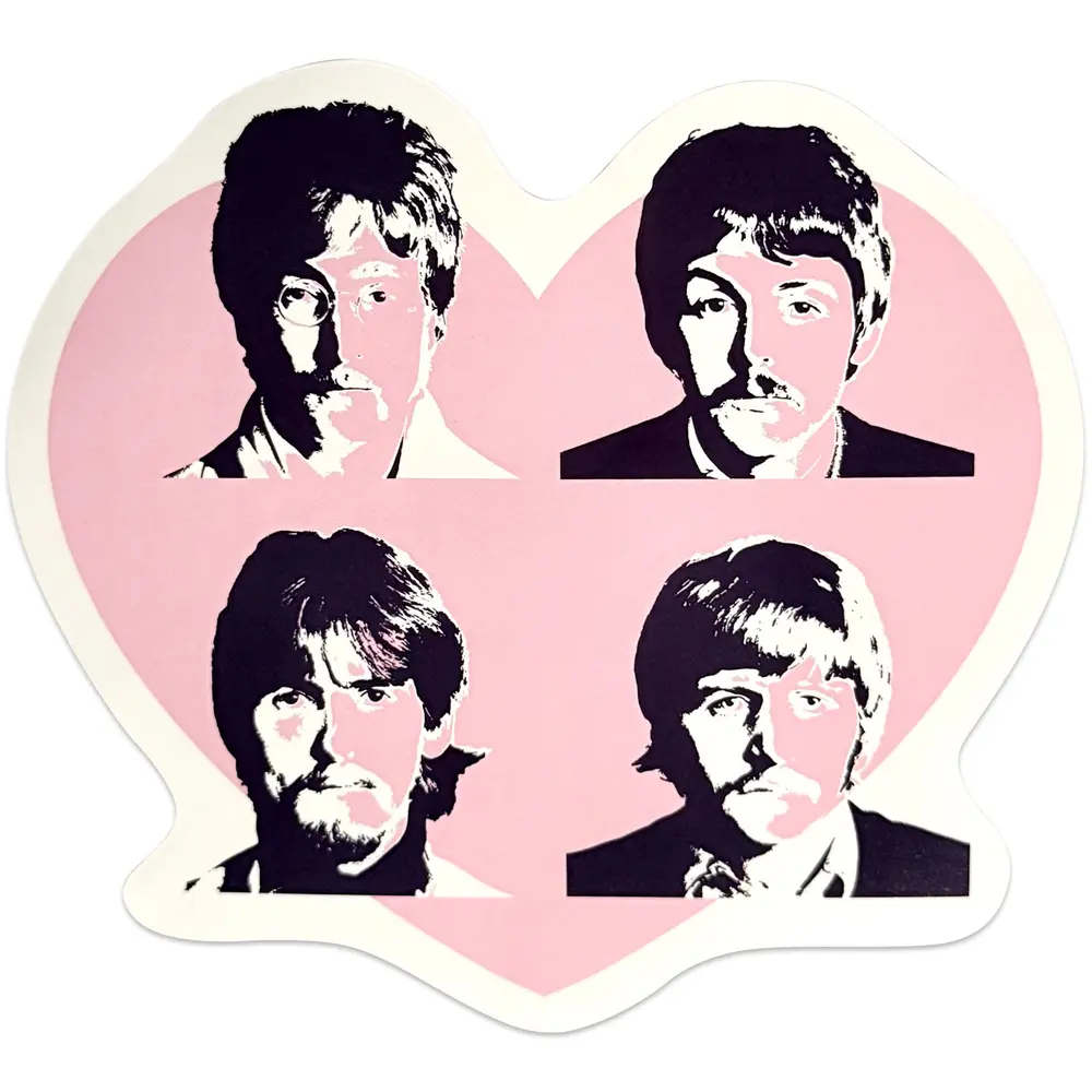 Sticker: Beatles In Heart